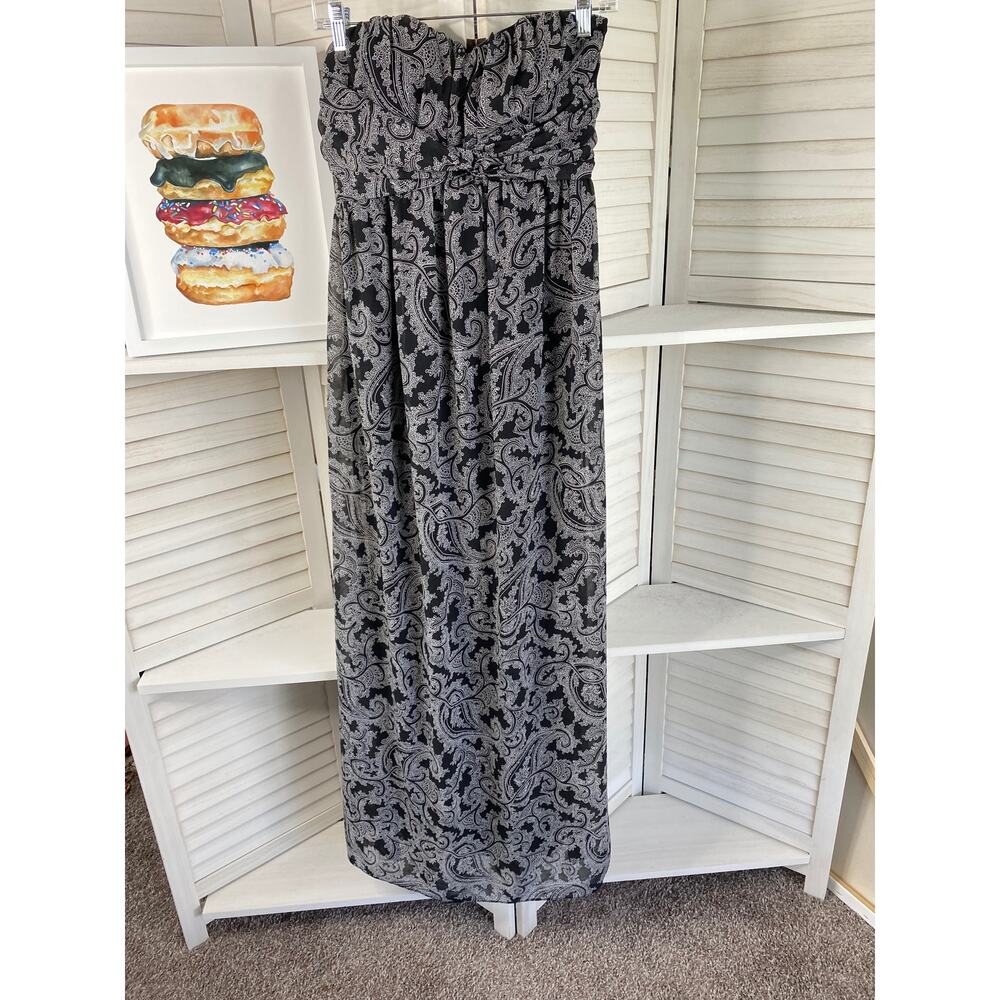 Jessica Simpson strapless maternity maxi dress - Picture 6 of 14